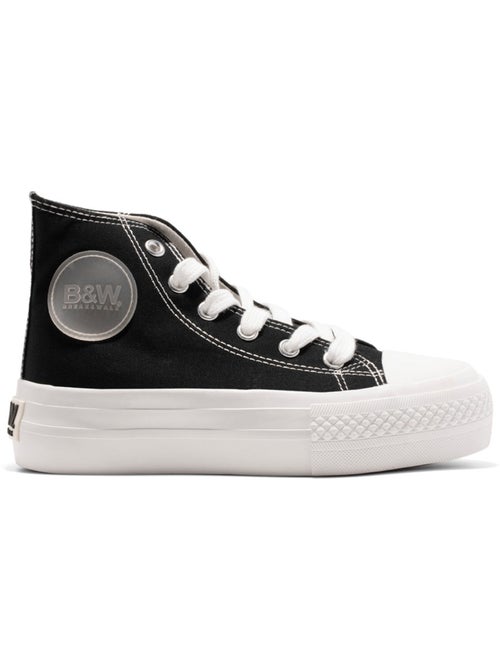Zapatillas Conguitos Altas Logo Lateral - Kiabi Zapatillas Conguitos Altas Logo Lateral - Kiabi