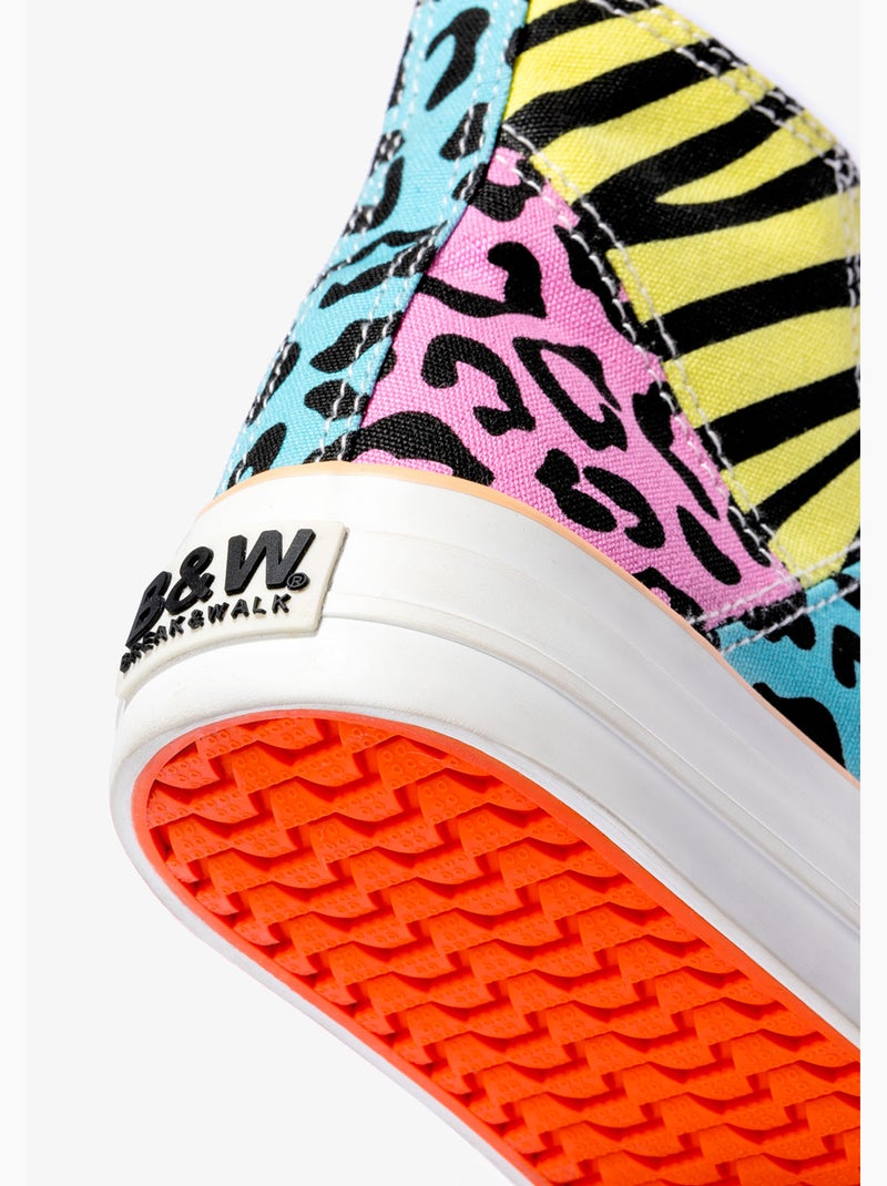 Zapatillas Conguitos Altas Plataforma Multicolor - Kiabi
