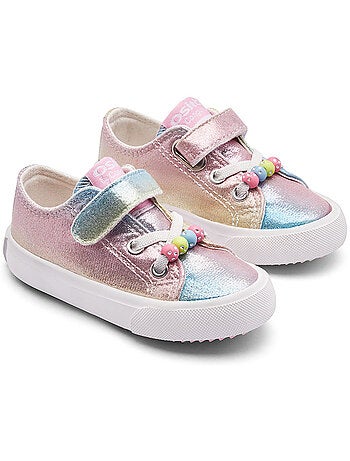 Zapatillas conguitos bajas arcoíris