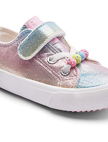Zapatillas conguitos bajas arcoíris