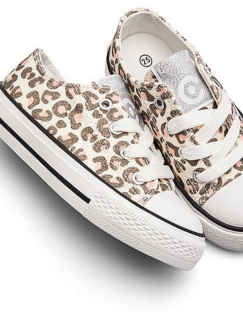Zapatillas Conguitos Bajas Leopardo