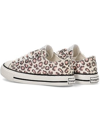 Zapatillas Conguitos Bajas Leopardo