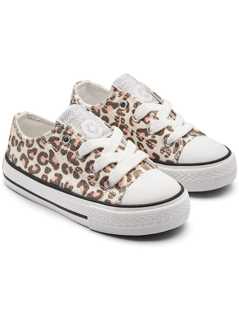 Zapatillas Conguitos Bajas Leopardo Multicolor - Kiabi