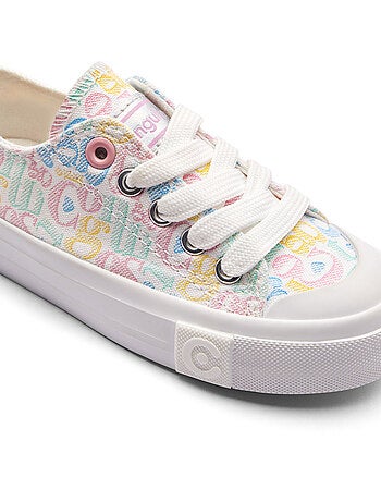 Zapatillas conguitos bajas letras
