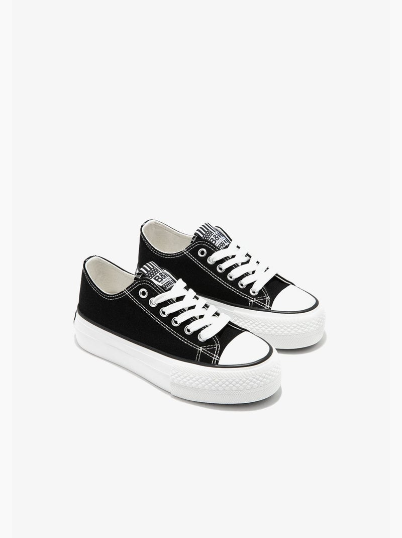 Zapatillas Conguitos Bajas Negro - Kiabi