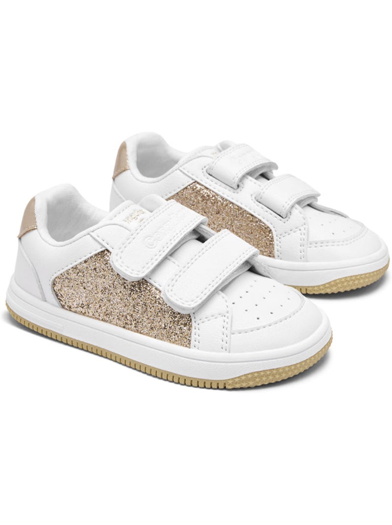 Zapatillas Conguitos Barefoot  Detalles Brillantes Oro - Kiabi