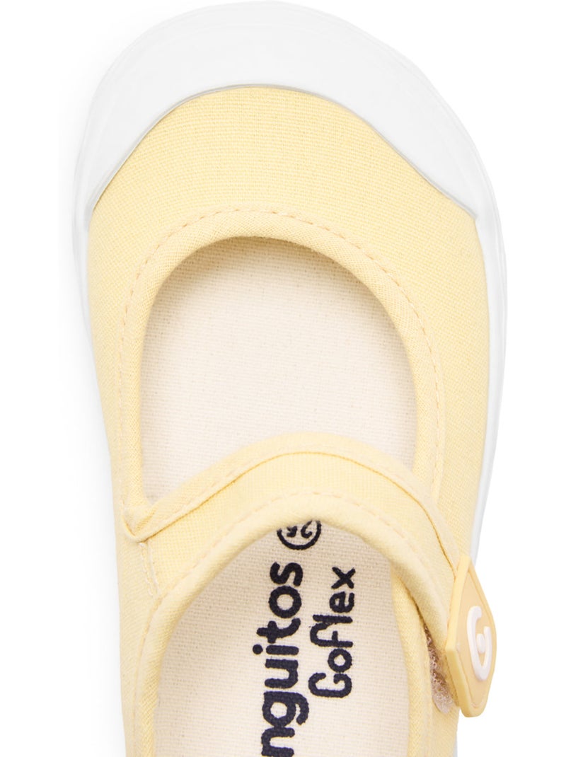 Zapatillas conguitos barefoot goflex Amarillo - Kiabi