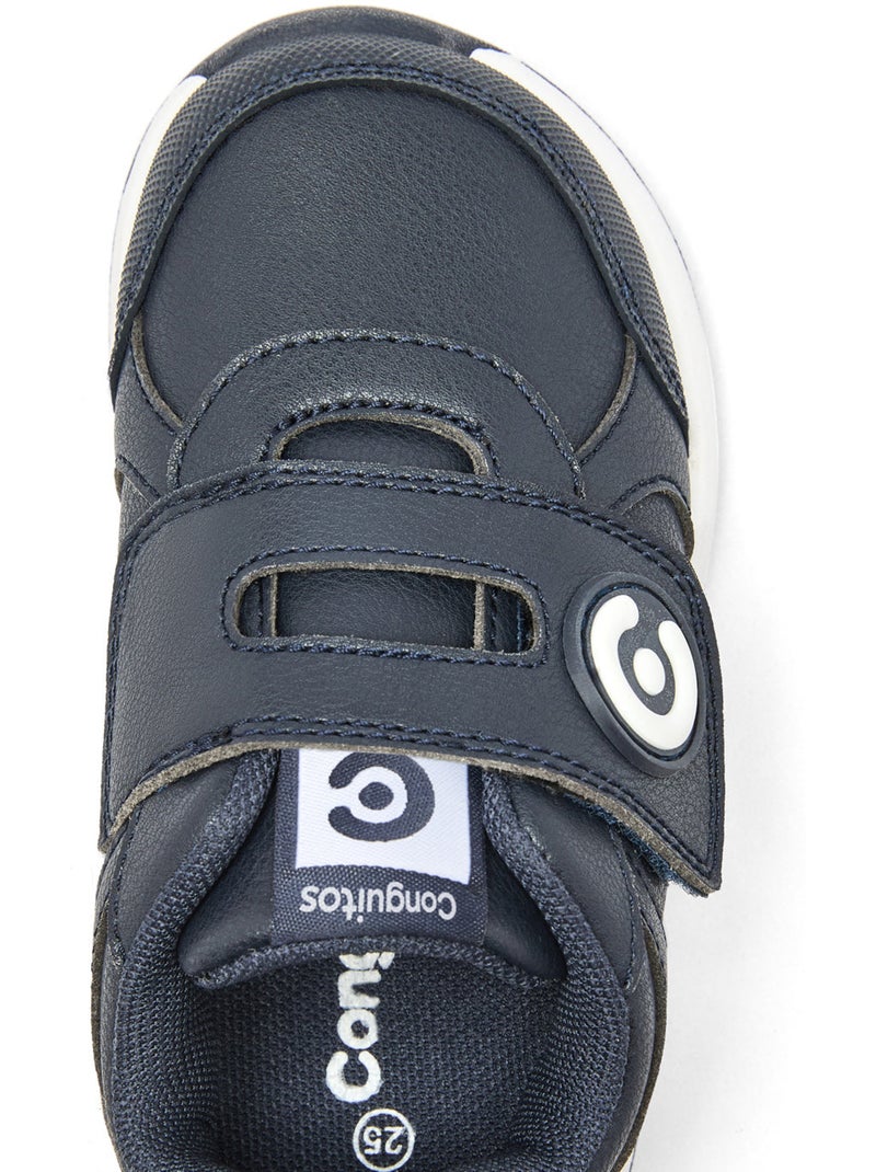 Zapatillas conguitos barefoot goflex Azul marino - Kiabi