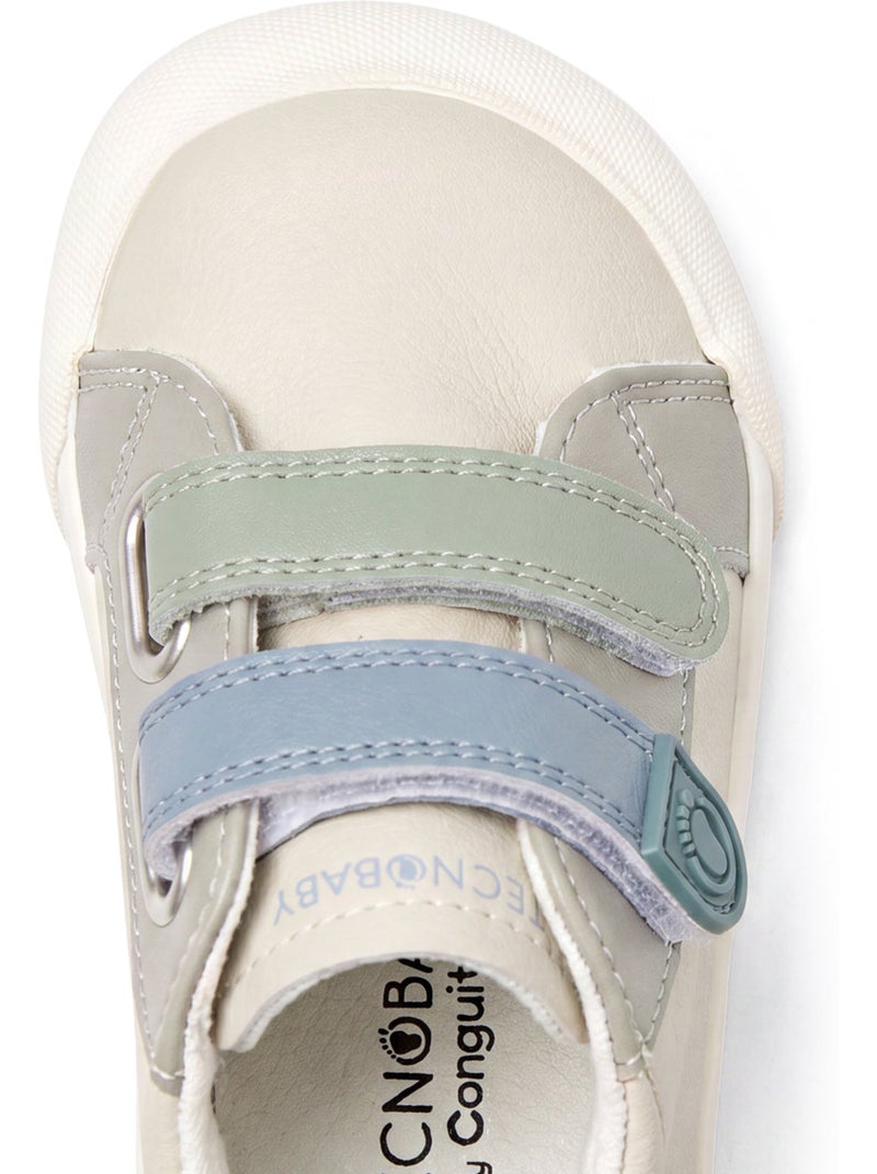 Zapatillas conguitos barefoot goflex Azul real - Kiabi