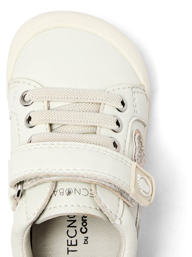 Zapatillas conguitos barefoot goflex Blanco - Kiabi