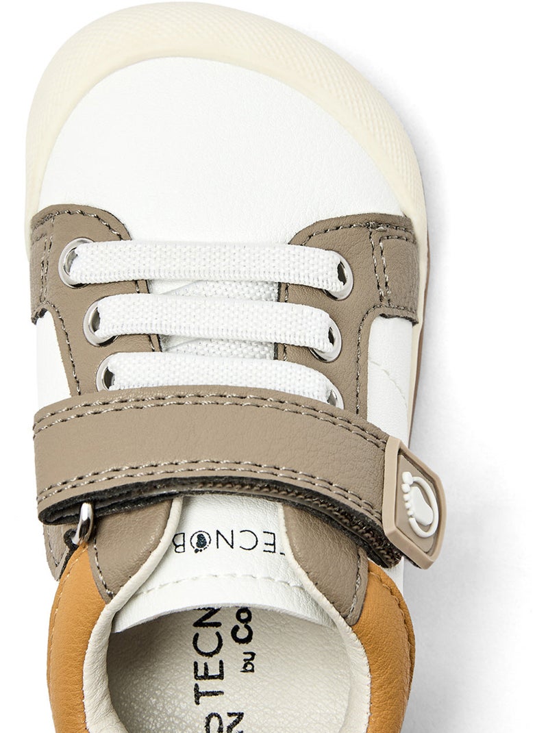 Zapatillas conguitos barefoot goflex Blanco - Kiabi