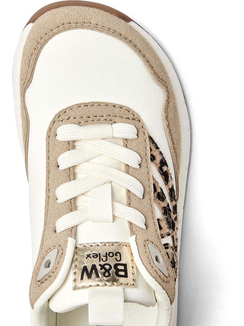 Zapatillas conguitos barefoot goflex Blanco - Kiabi