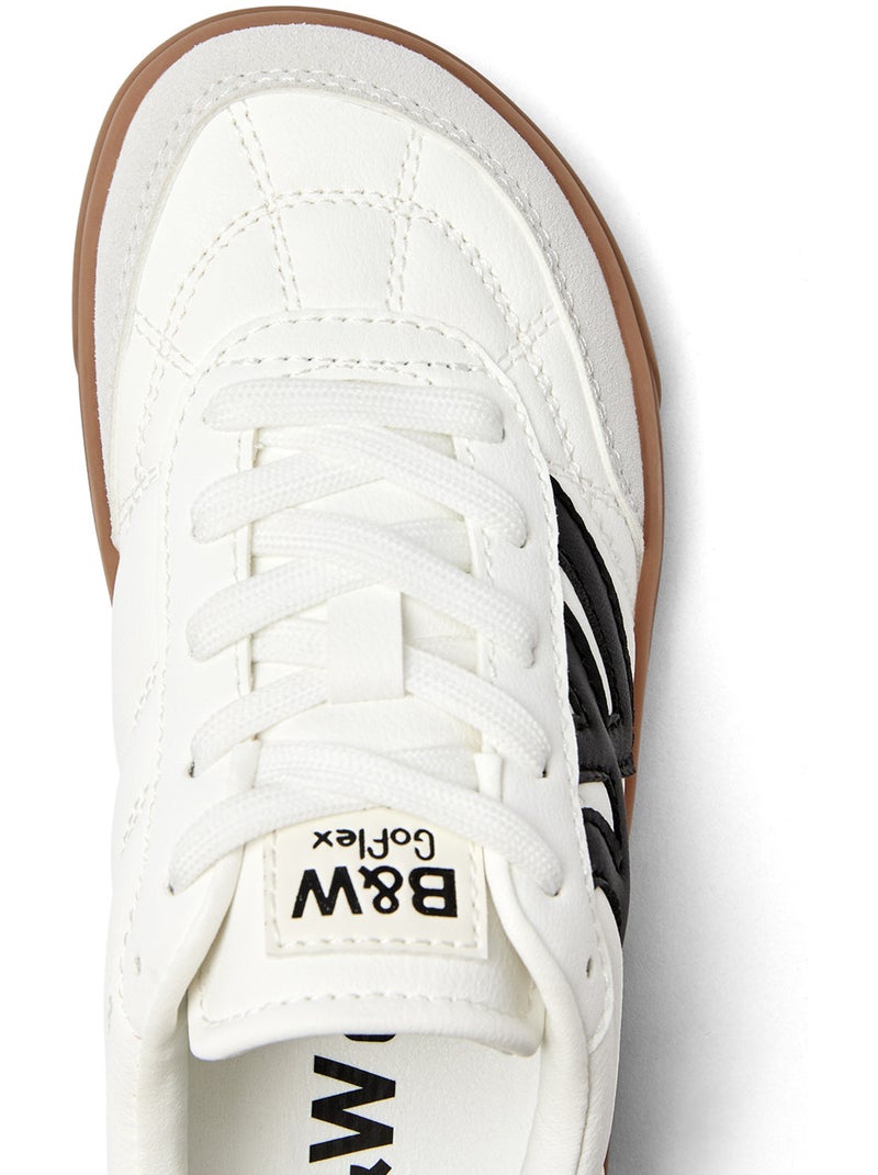 Zapatillas conguitos barefoot goflex Blanco - Kiabi