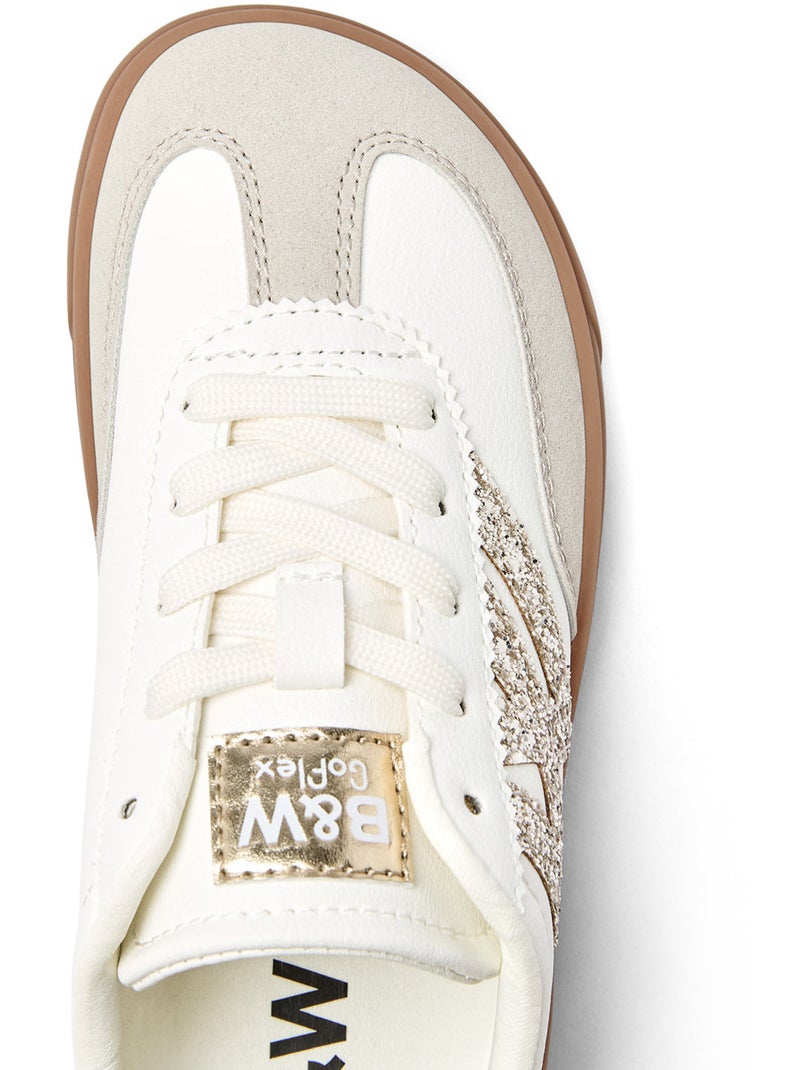 Zapatillas conguitos barefoot goflex Blanco - Kiabi