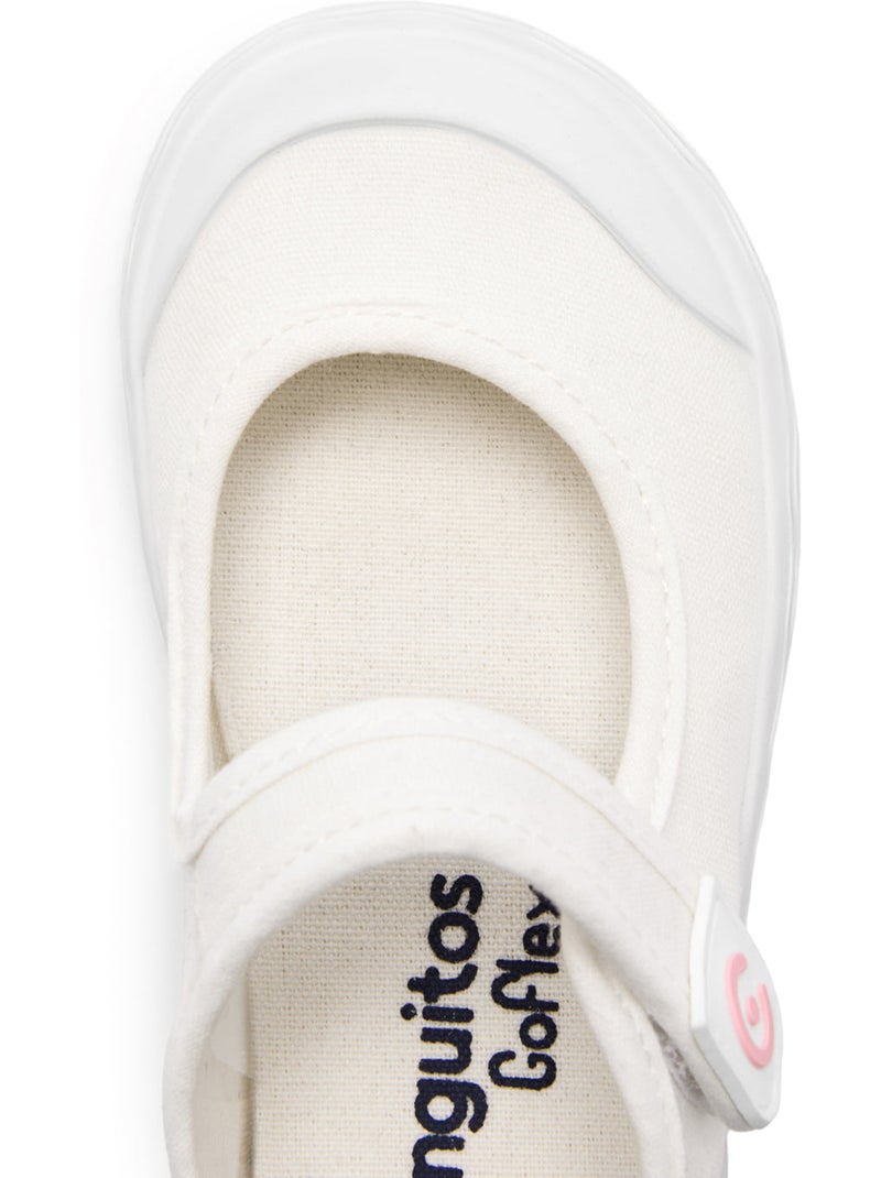 Zapatillas Conguitos Barefoot Goflex Blanco - Kiabi