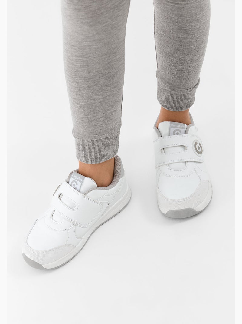 Zapatillas conguitos barefoot goflex Blanco - Kiabi