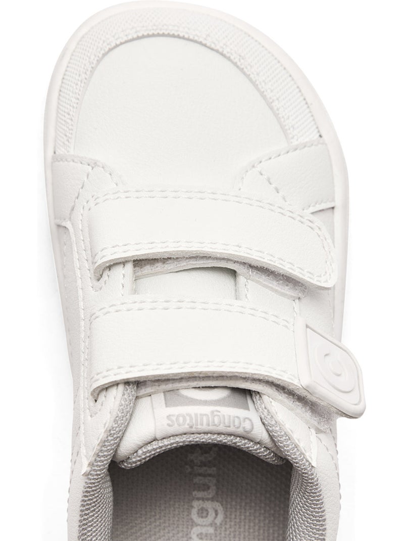 Zapatillas conguitos barefoot goflex Blanco - Kiabi