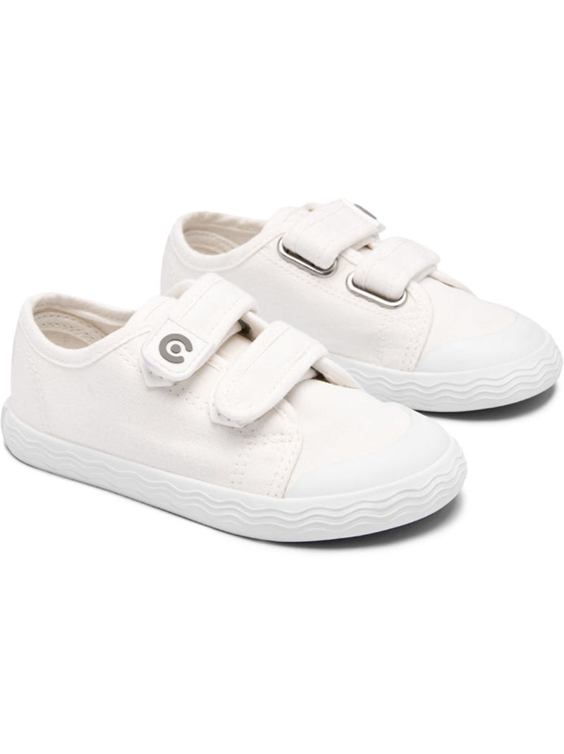 Zapatillas Conguitos Barefoot Goflex Canvas Blanco - Kiabi