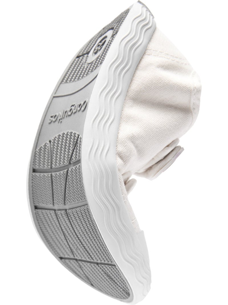 Zapatillas Conguitos Barefoot Goflex Canvas Blanco - Kiabi