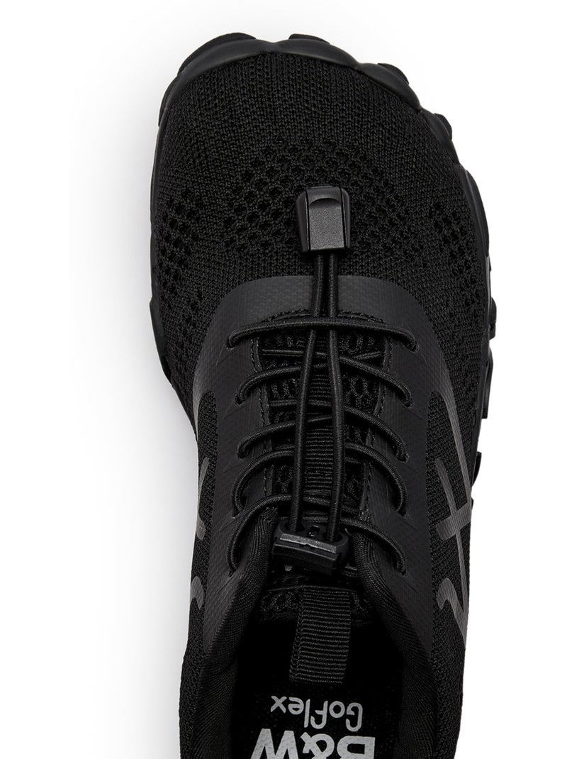 Zapatillas Conguitos Barefoot Goflex Canvas Negro - Kiabi