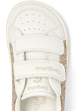 Zapatillas conguitos barefoot goflex dorado