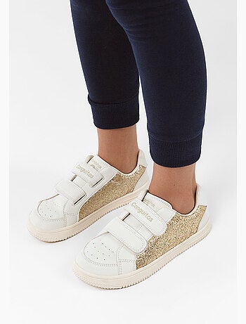 Zapatillas conguitos barefoot goflex dorado