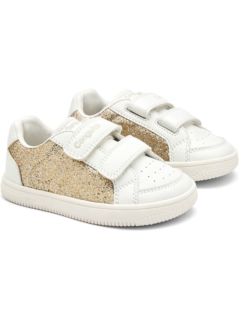 Zapatillas conguitos barefoot goflex dorado Oro - Kiabi