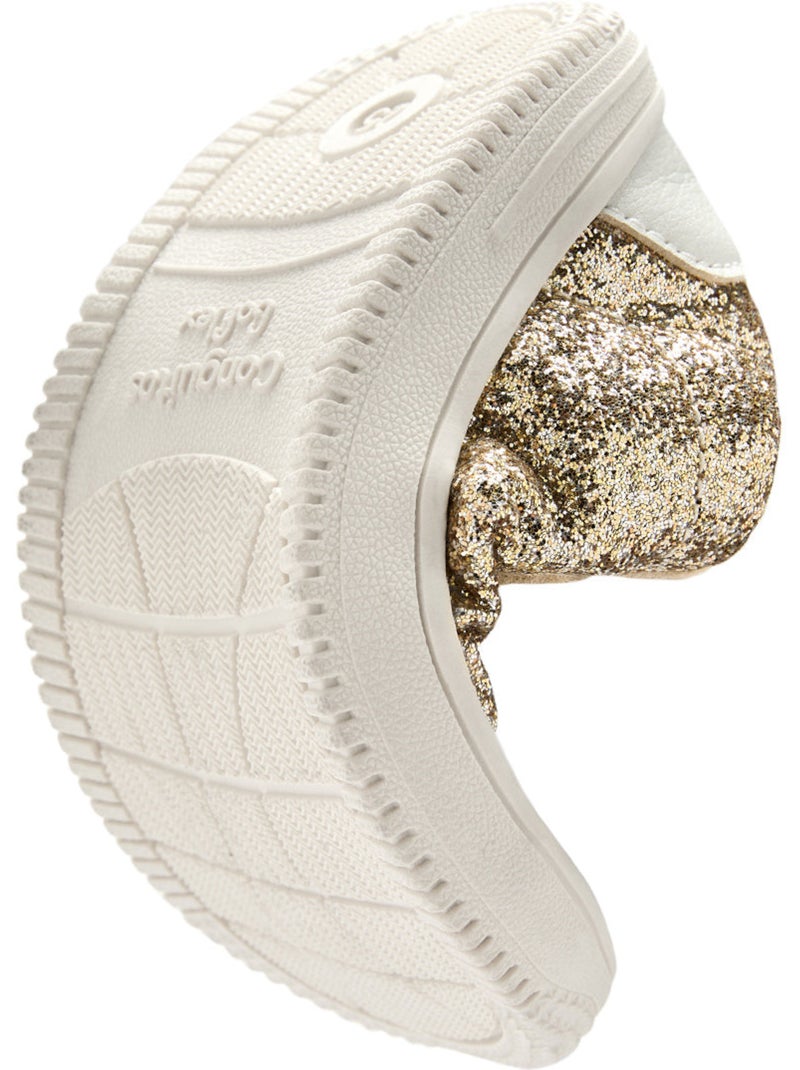 Zapatillas conguitos barefoot goflex dorado Oro - Kiabi