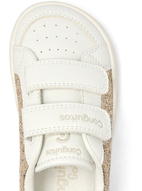 Zapatillas conguitos barefoot goflex dorado - Kiabi