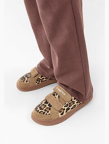 Zapatillas conguitos barefoot goflex leopardo