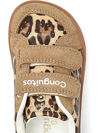 Zapatillas conguitos barefoot goflex leopardo