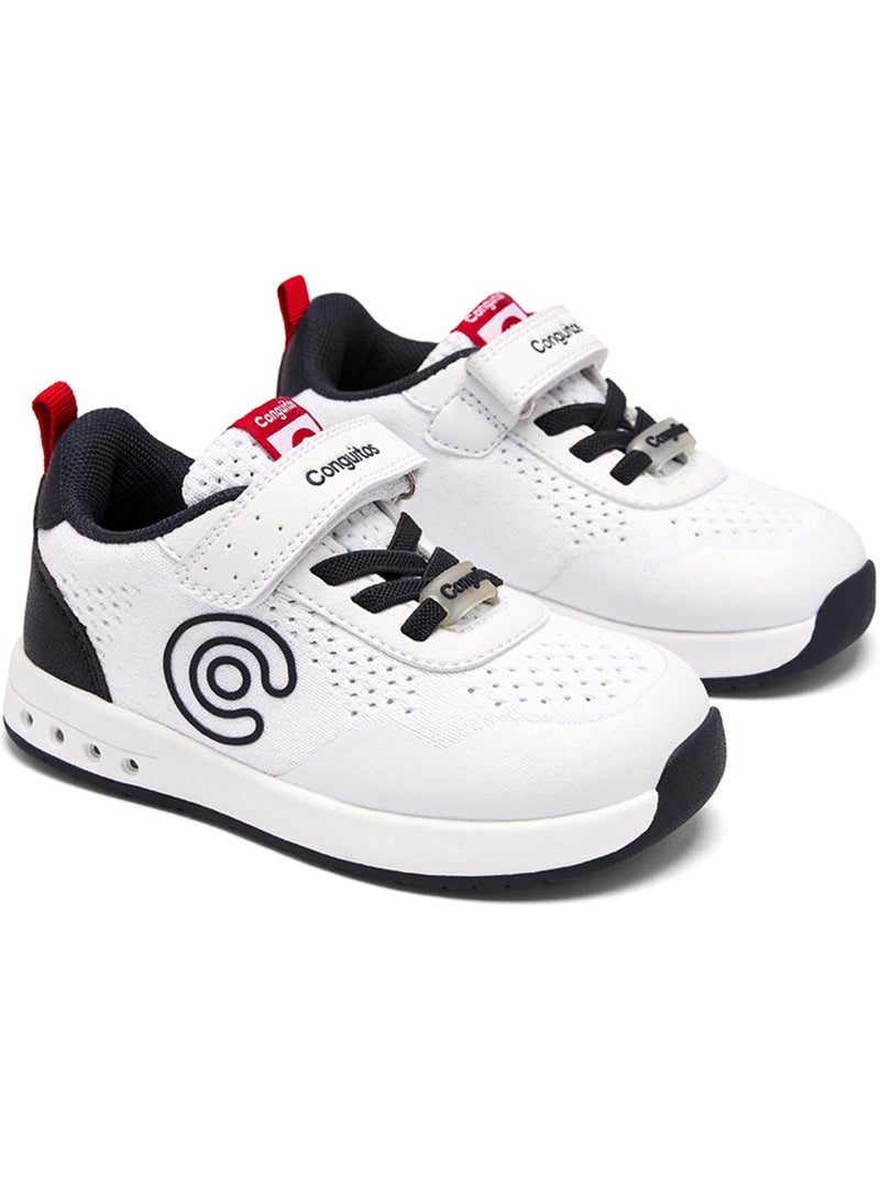 Zapatillas conguitos barefoot goflex logo Blanco - Kiabi