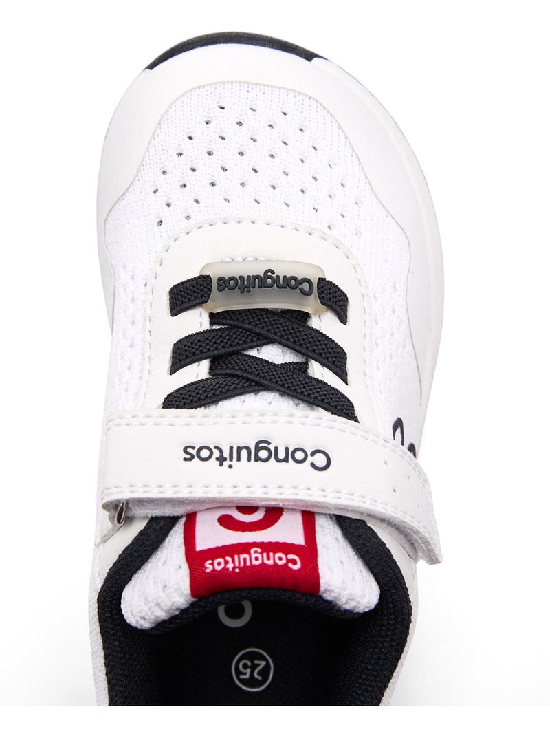 Zapatillas conguitos barefoot goflex logo Blanco - Kiabi