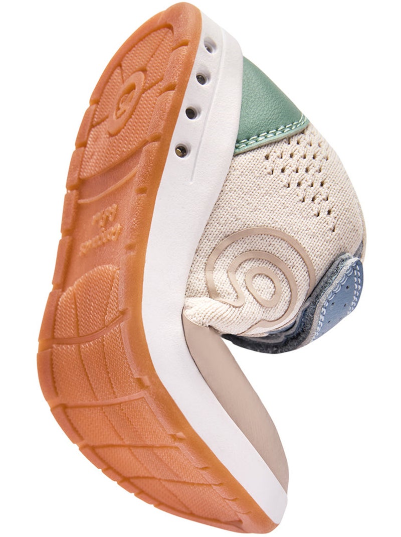 Zapatillas Conguitos Barefoot Goflex Luces Beige - Kiabi