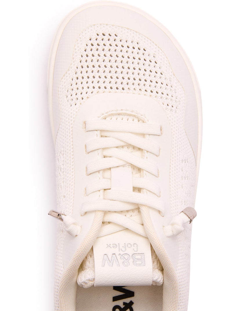 Zapatillas Conguitos Barefoot Goflex Malla Blanco - Kiabi
