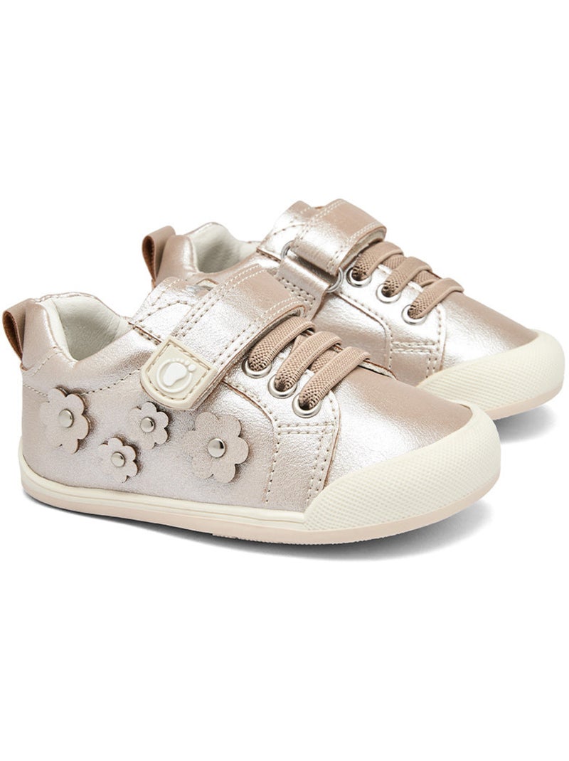 Zapatillas conguitos barefoot goflex Oro - Kiabi
