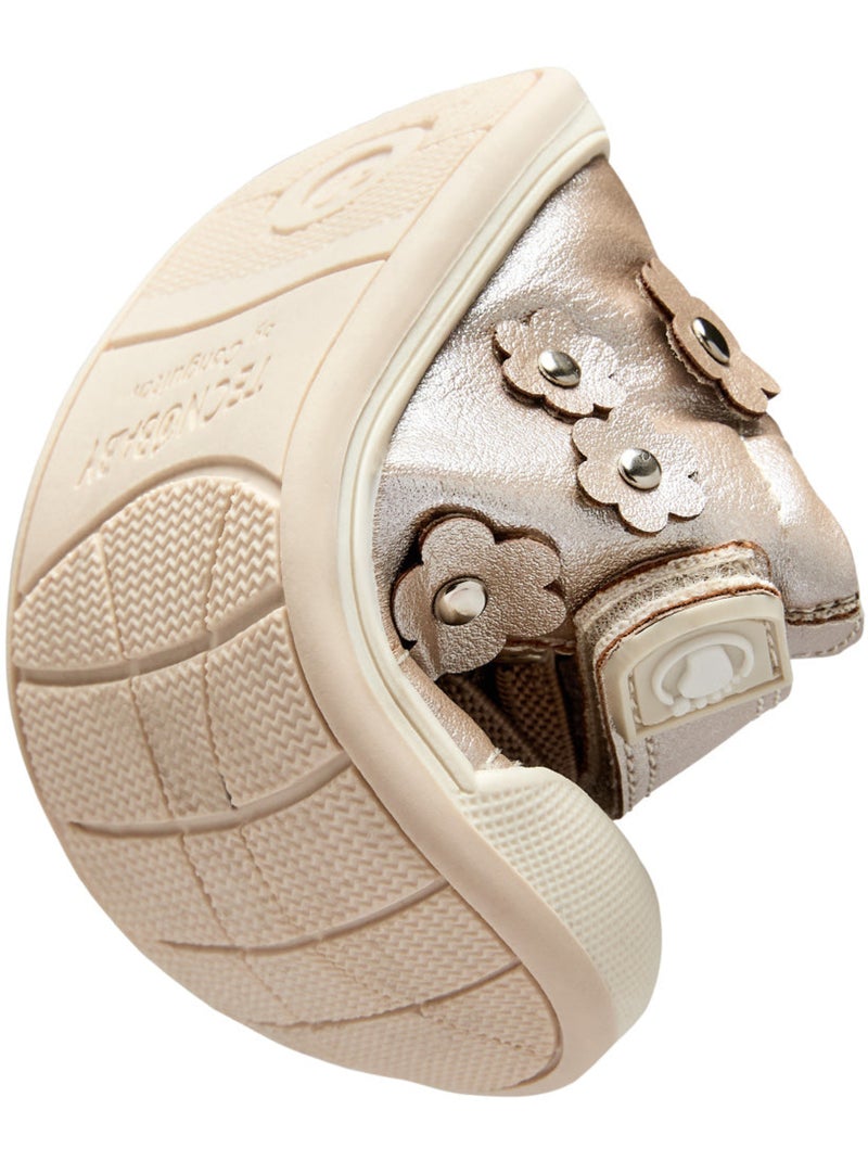 Zapatillas conguitos barefoot goflex Oro - Kiabi