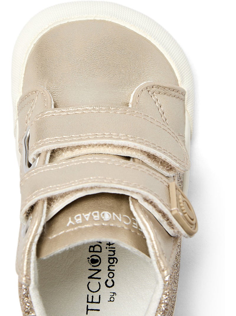 Zapatillas conguitos barefoot goflex Oro - Kiabi