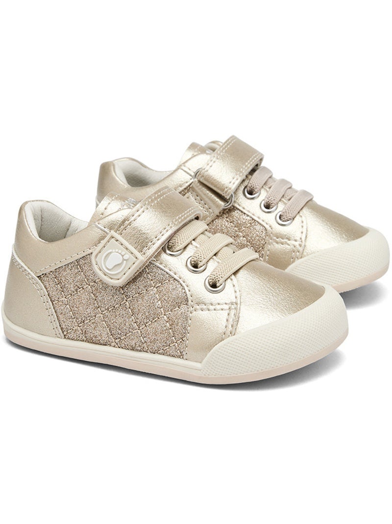 Zapatillas conguitos barefoot goflex Oro - Kiabi