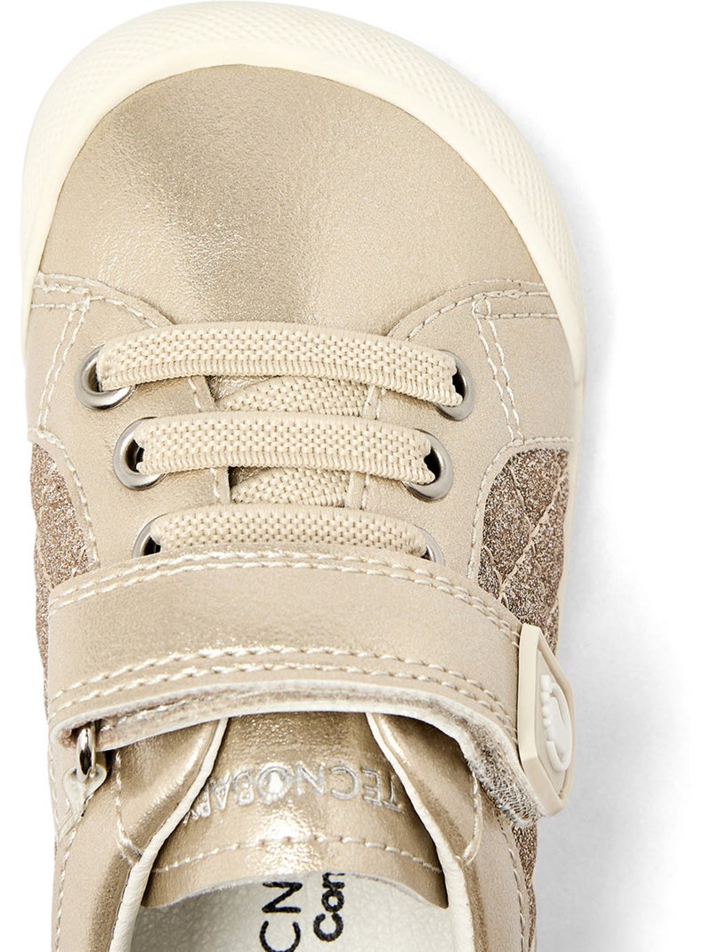 Zapatillas conguitos barefoot goflex Oro - Kiabi