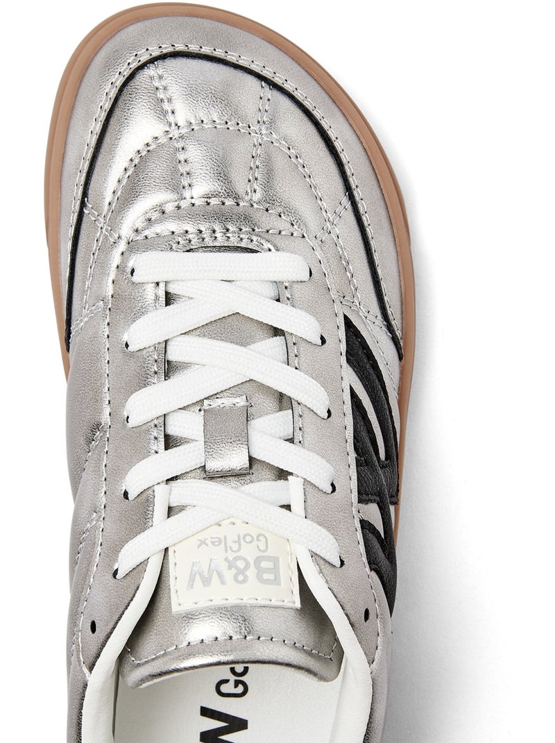 Zapatillas conguitos barefoot goflex Plata - Kiabi