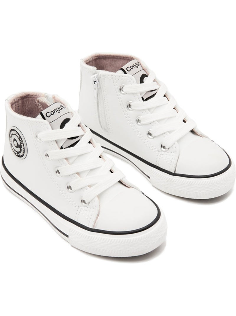 Zapatillas conguitos básicas Blanco - Kiabi