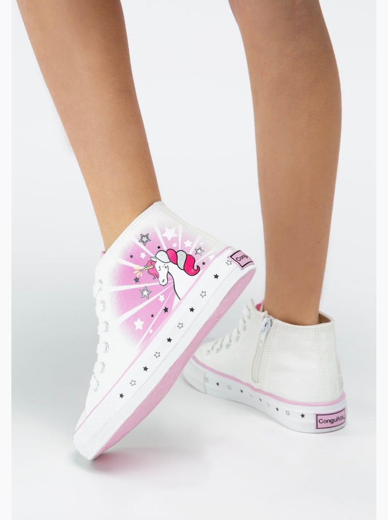 Zapatillas Conguitos Blanco - Kiabi