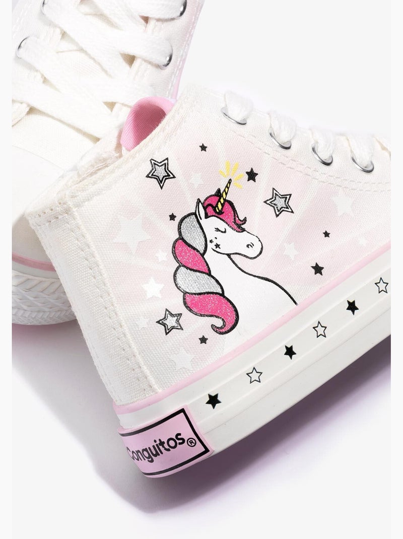 Zapatillas Conguitos Blanco - Kiabi