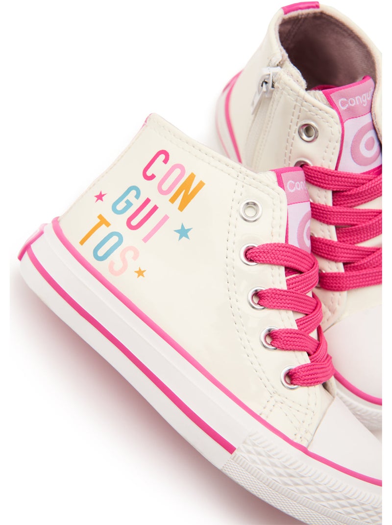 Zapatillas Conguitos Blanco - Kiabi