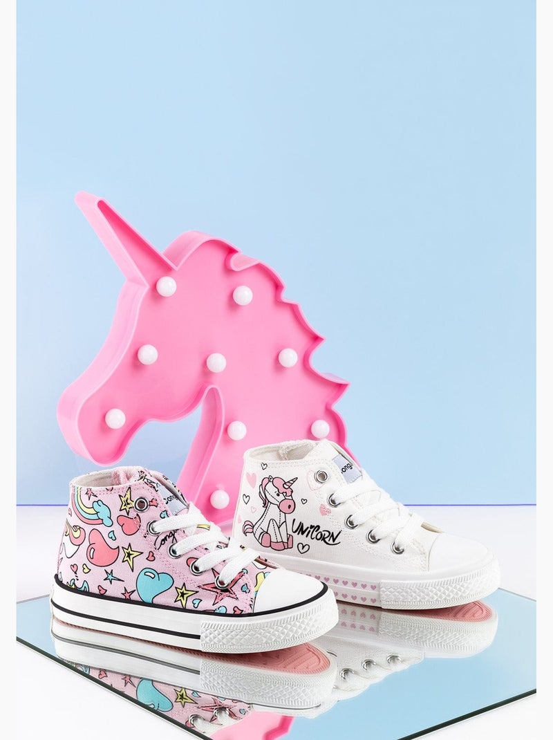 Zapatillas Conguitos Blanco - Kiabi