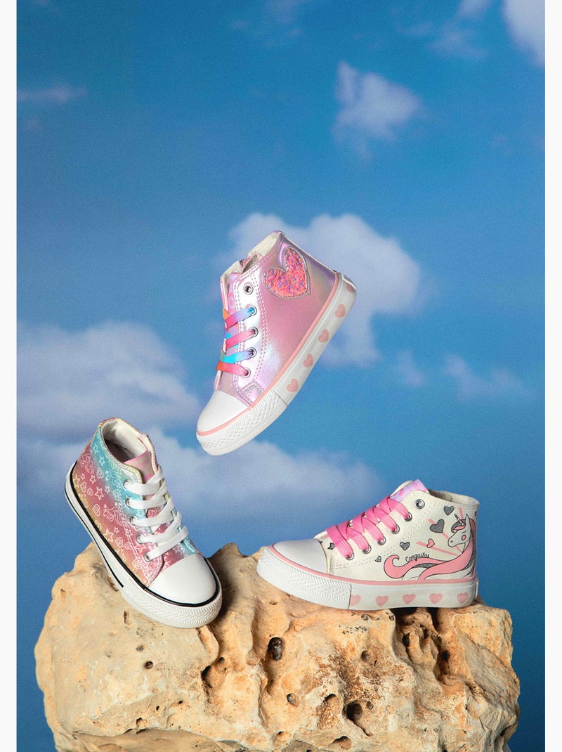 Zapatillas conguitos Blanco - Kiabi