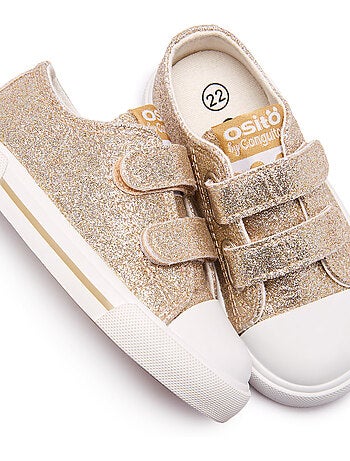 Zapatillas conguitos canvas glitter