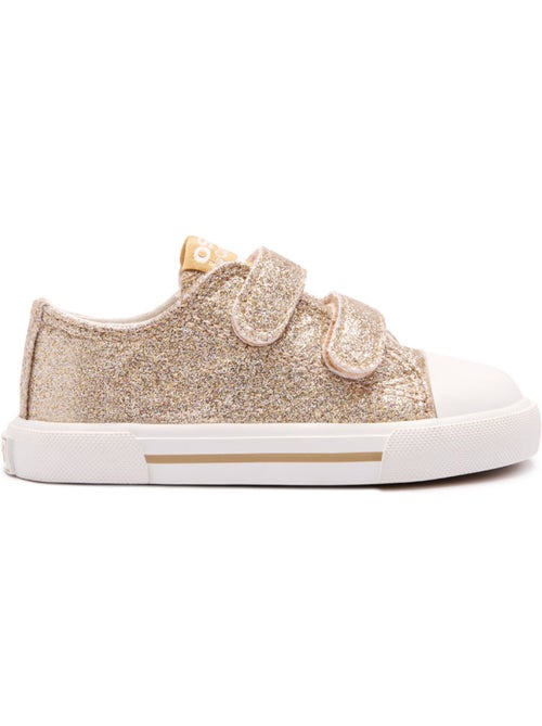 Zapatillas conguitos canvas glitter - Kiabi