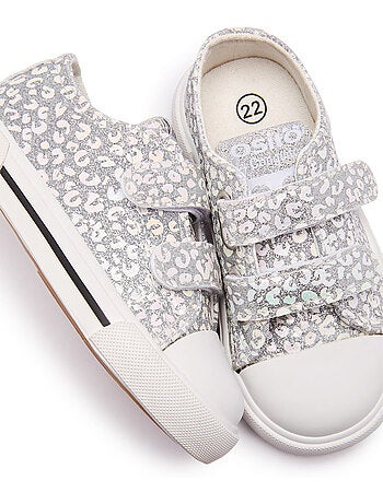 Zapatillas conguitos canvas glitter